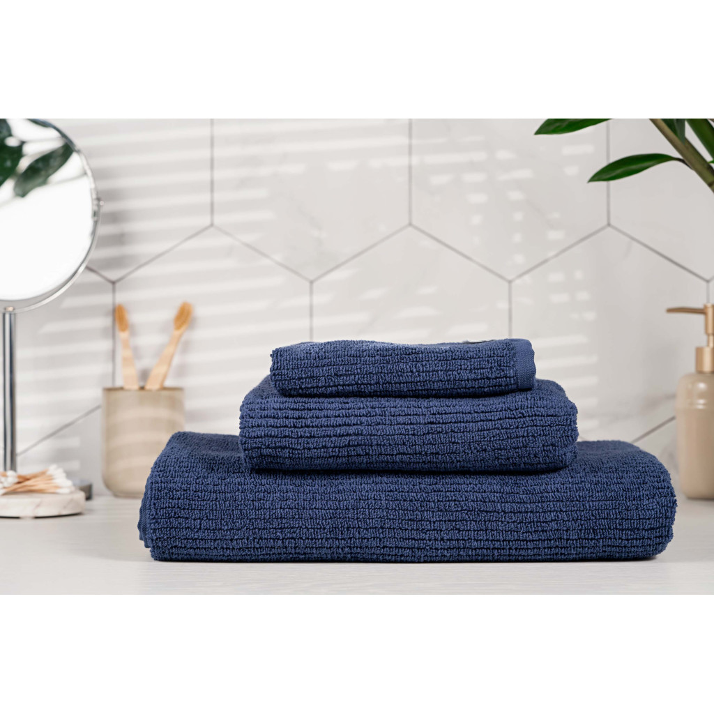 Рушник Ardesto Air, синій 70х140 см (ART2170NA) - зображення 6