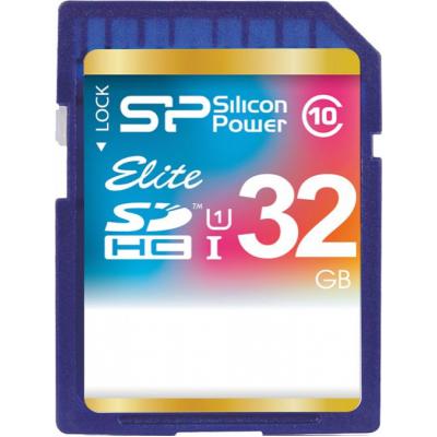 Карта пам'яті Silicon Power 32Gb SDHC class 10 (SP032GBSDHAU1V10) - зображення 1