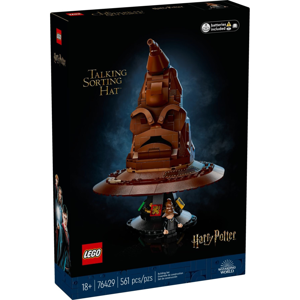 Конструктор LEGO Harry Potter Балакучий сортувальний капелюх 561 деталь (76429) - зображення 1