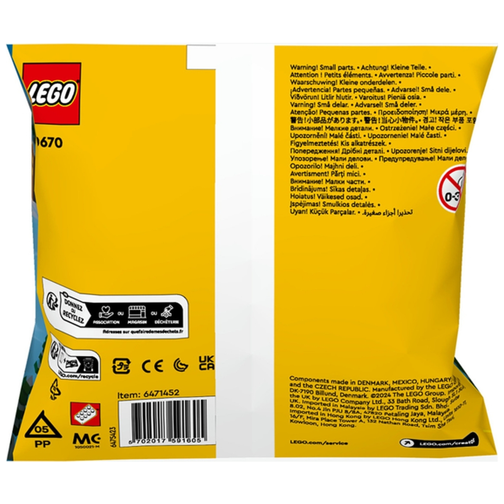 Конструктор LEGO Creator Поїздка на санчатах Санти (30670) - зображення 3