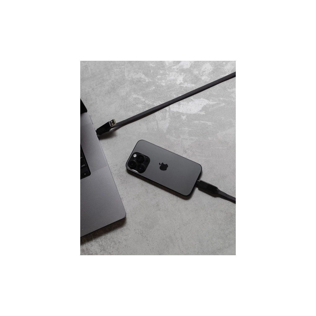 Дата кабель 6in1 inCharge XL 3.0m black Rolling Square (XLL01R) - зображення 9