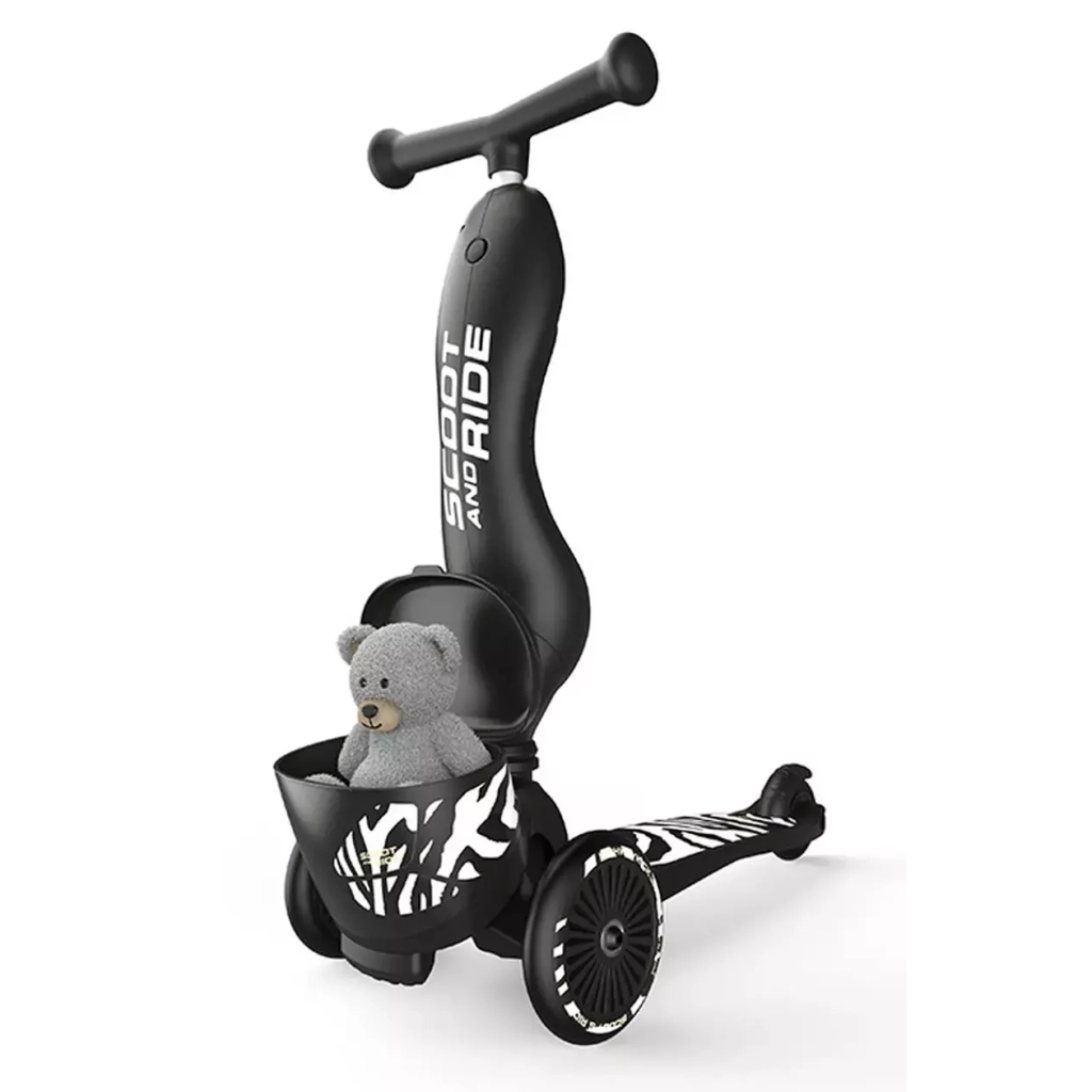 Самокат Scoot&Ride Highwaykick-1 Lifestyle Зебра (SR-210621-ZEBRA) - зображення 7