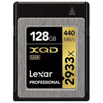 Карта пам'яті Lexar 128GB XQD 2933X Professional (LXQD128CRBEU2933) - зображення 1