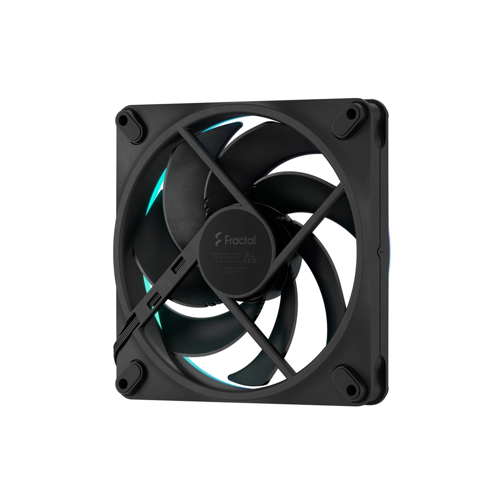 Кулер до корпусу Fractal Design Momentum 14 RGB Black (FD-F-MR1-1401) - зображення 5