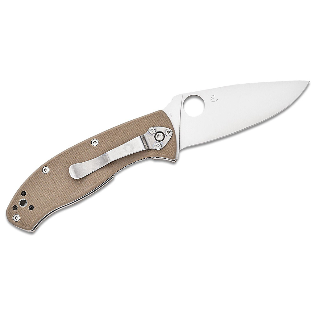 Ніж Spyderco Tenacious M4 Brown G10 (C122GBNM4P) - зображення 2