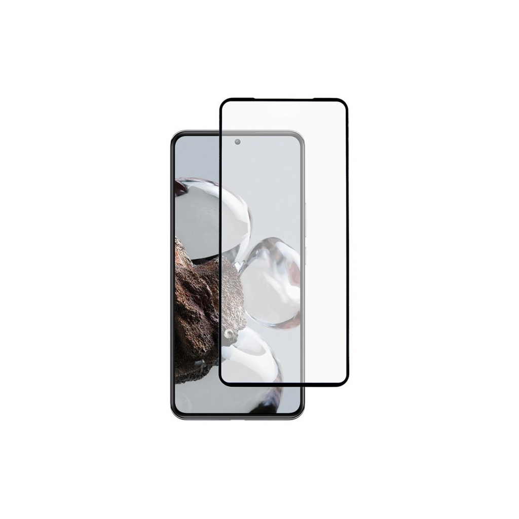 Скло захисне Dengos Full Glue Xiaomi 12T/12T Pro black frame (TGFG-244) - зображення 2