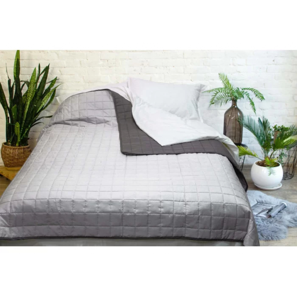 Покривало Viluta Дует Графіт 140х210 (дует_графіт_210*140) - зображення 2