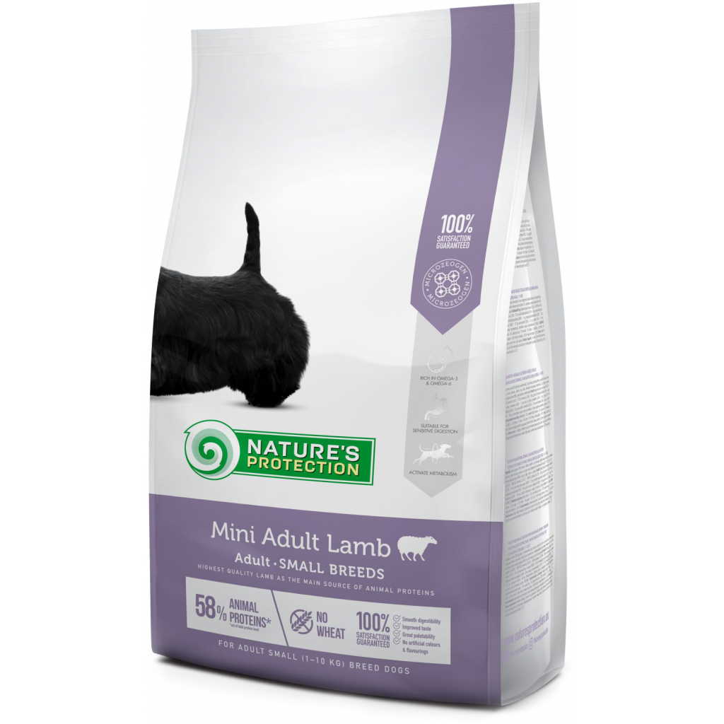 Сухий корм для собак Nature's Protection Mini Adult Lamb Small breeds 7.5 кг (NPS45735) - зображення 1