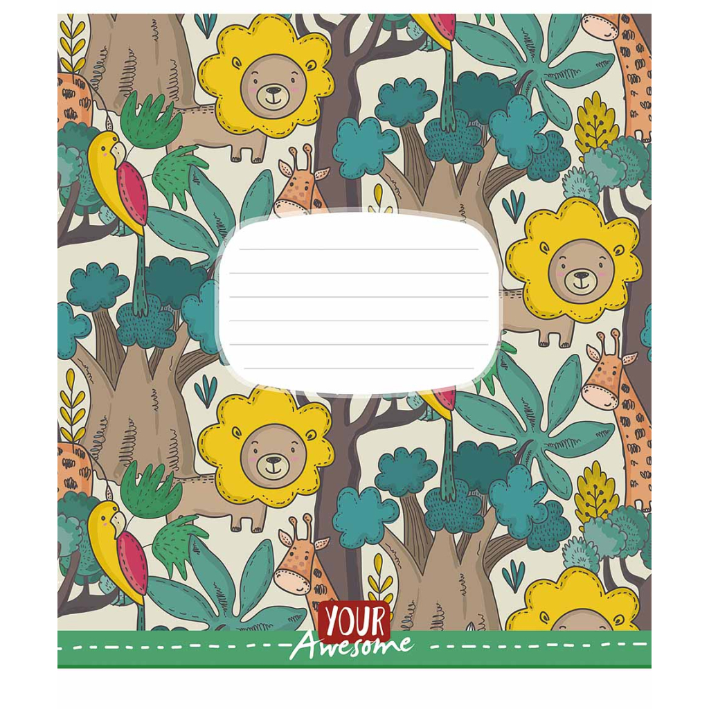 Зошит Школярик Funny cuties 24 аркуша лінія (024-3142L) - зображення 4