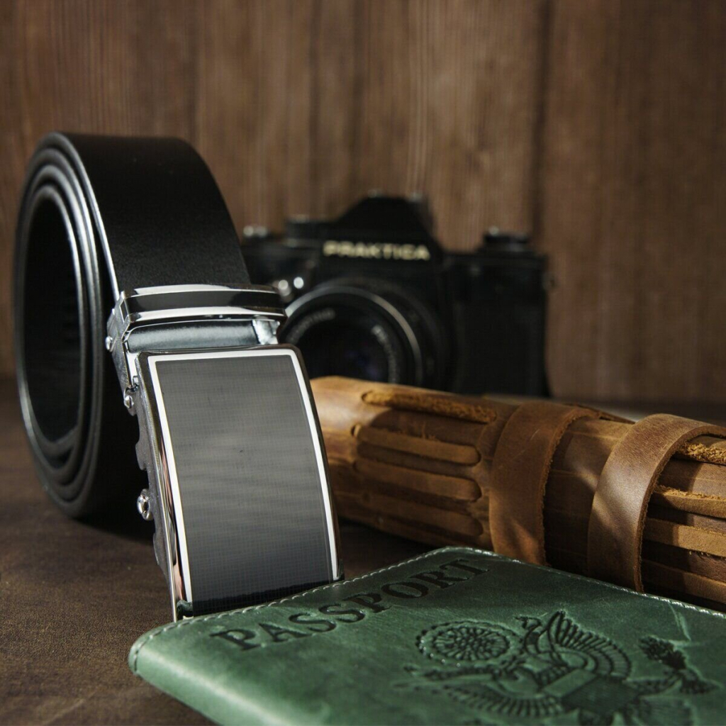 Ремінь Vintage Чоловічий Чорний (20289) - зображення 5