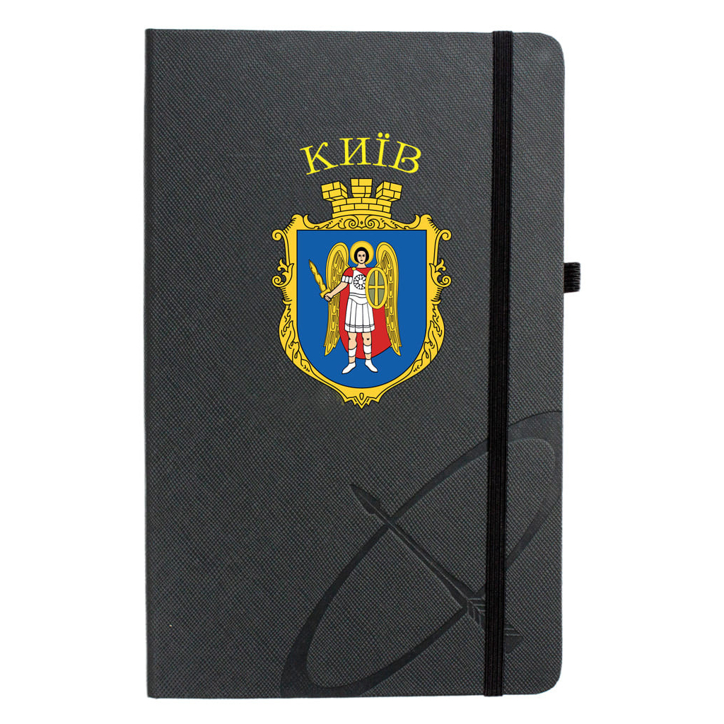 Ручка кулькова Parker IM 17 CITY Black GT BP Герб Києва + блокнот Parker + подар.упак. GIFT24 (22032b24_C0010u) - изображение 6