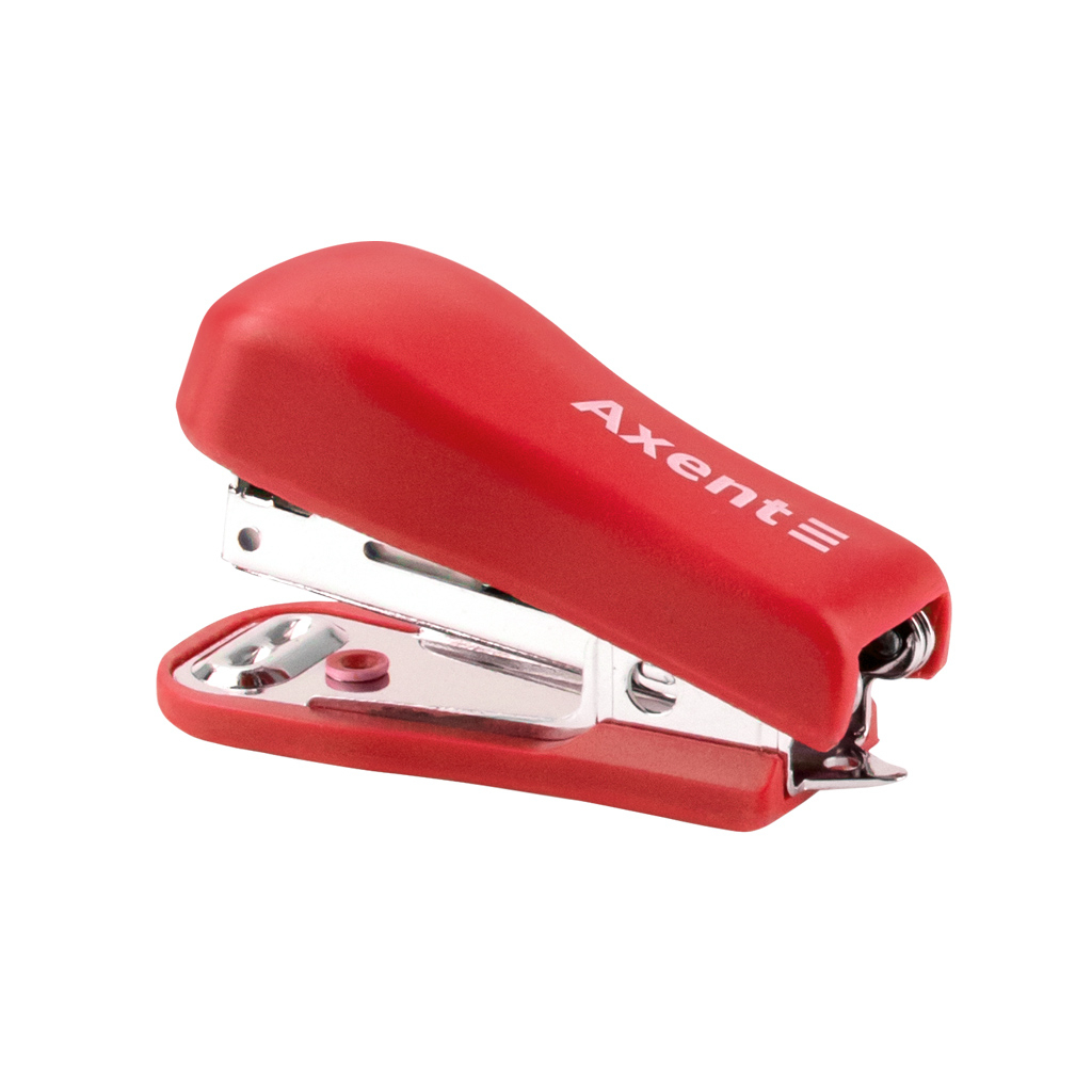 Степлер Axent Standard No. 10/5, 12 sheets, Red (4221-06-A) - изображение 2