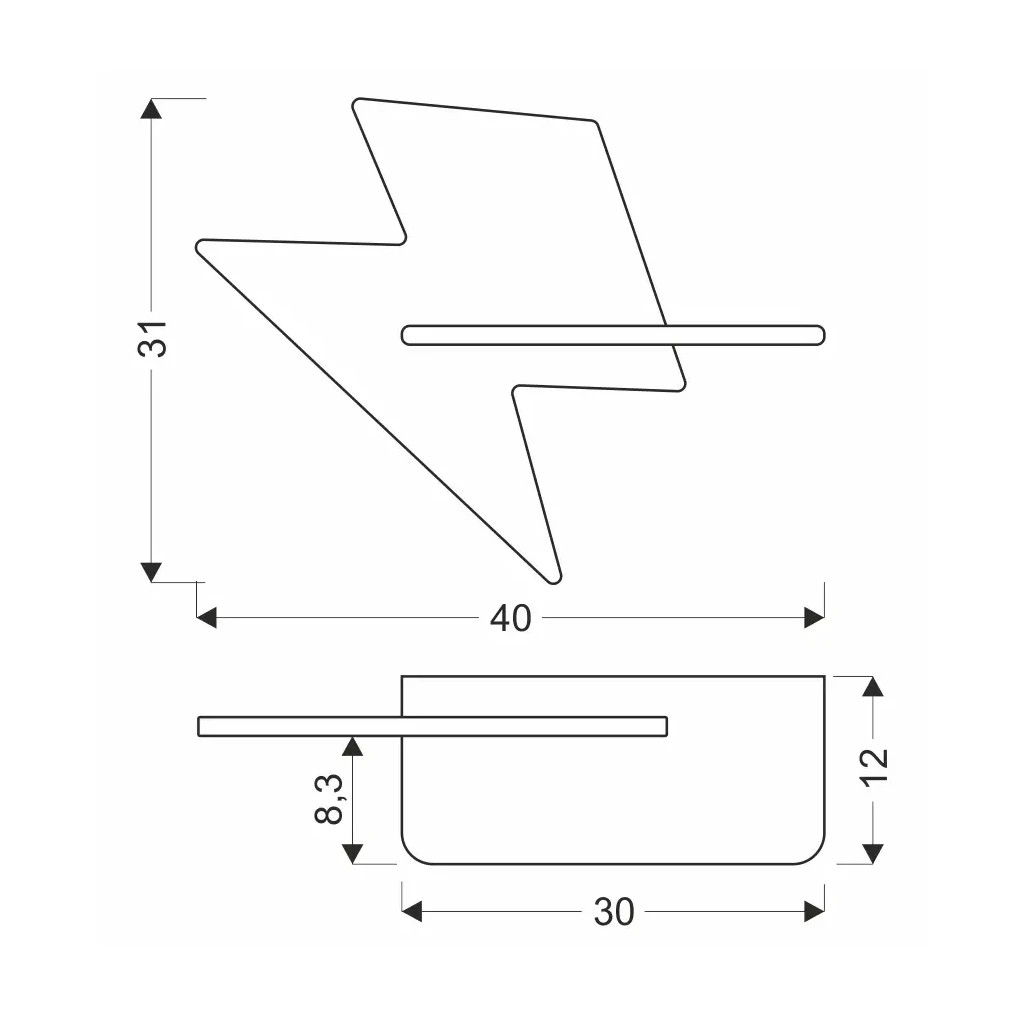 Світильник Candellux LIGHTNING (21-19547) - изображение 2
