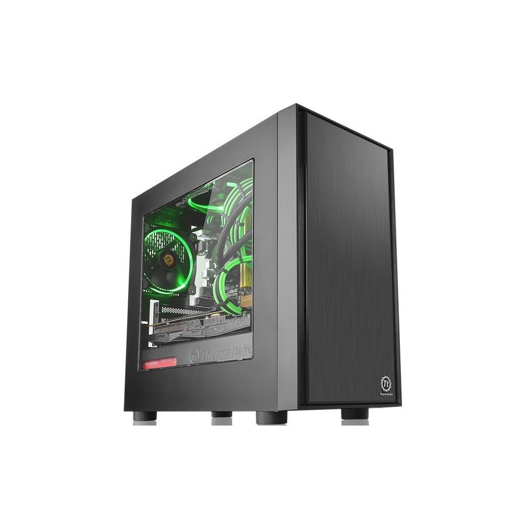 Корпус ThermalTake Versa H17 Black Window (CA-1J1-00S1WN-00) - зображення 1