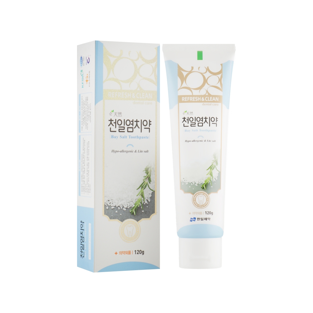 Зубна паста Hanil Bay Salt Toothpaste з морською сіллю 120 г (8809177591609) - зображення 2