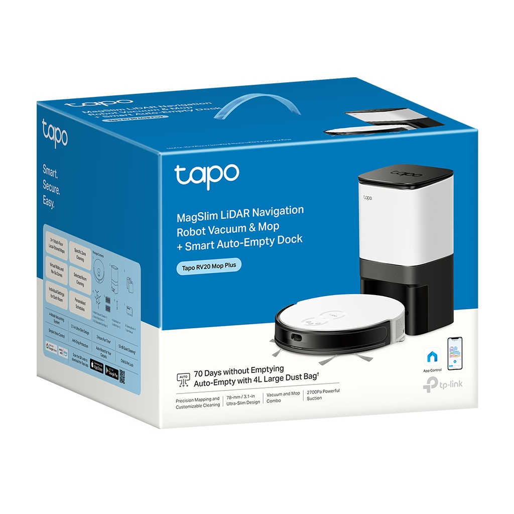 Пилосос TP-Link Tapo RV20 Mop Plus - зображення 12