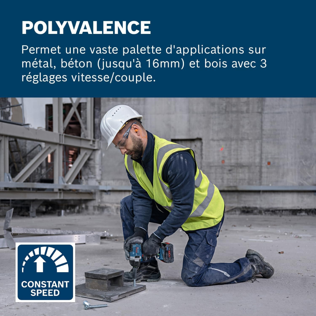 Гайковерт Bosch GDS 18V-750C 18V, до 3000об/хв, 270/380/750Нм, квадрат 1/2", 1.7кг (без АКБ та ЗП) (0.601.9L9.000) - зображення 4