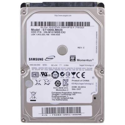 Жорсткий диск для ноутбука 2.5" 1TB Seagate (# ST1000LM024 #) - зображення 1