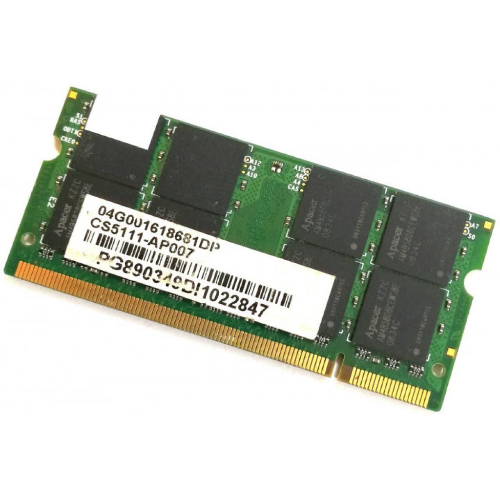 Модуль пам'яті для ноутбука SoDIMM DDR2 2GB 800 MHz Apacer (76.A305G.B32) - зображення 4