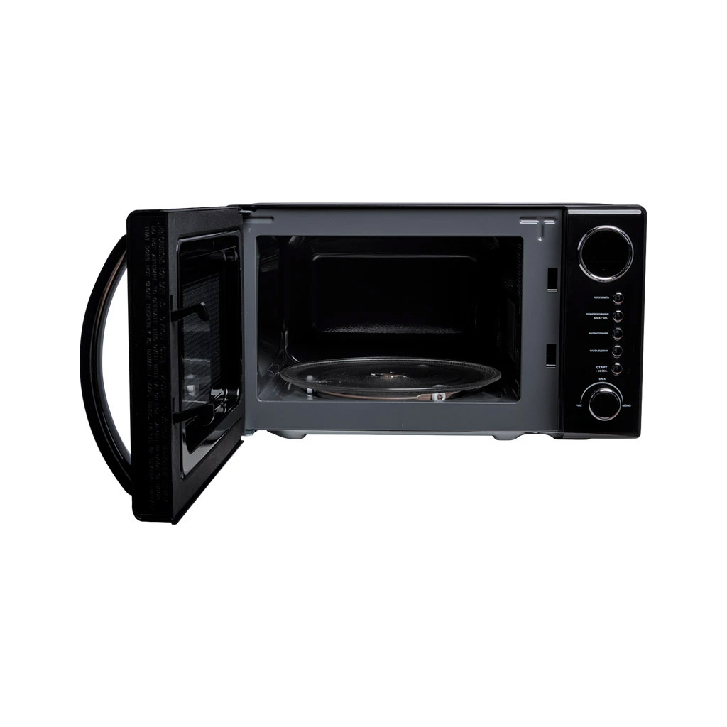 Мікрохвильова піч Liberton LMW-2083E black - зображення 4