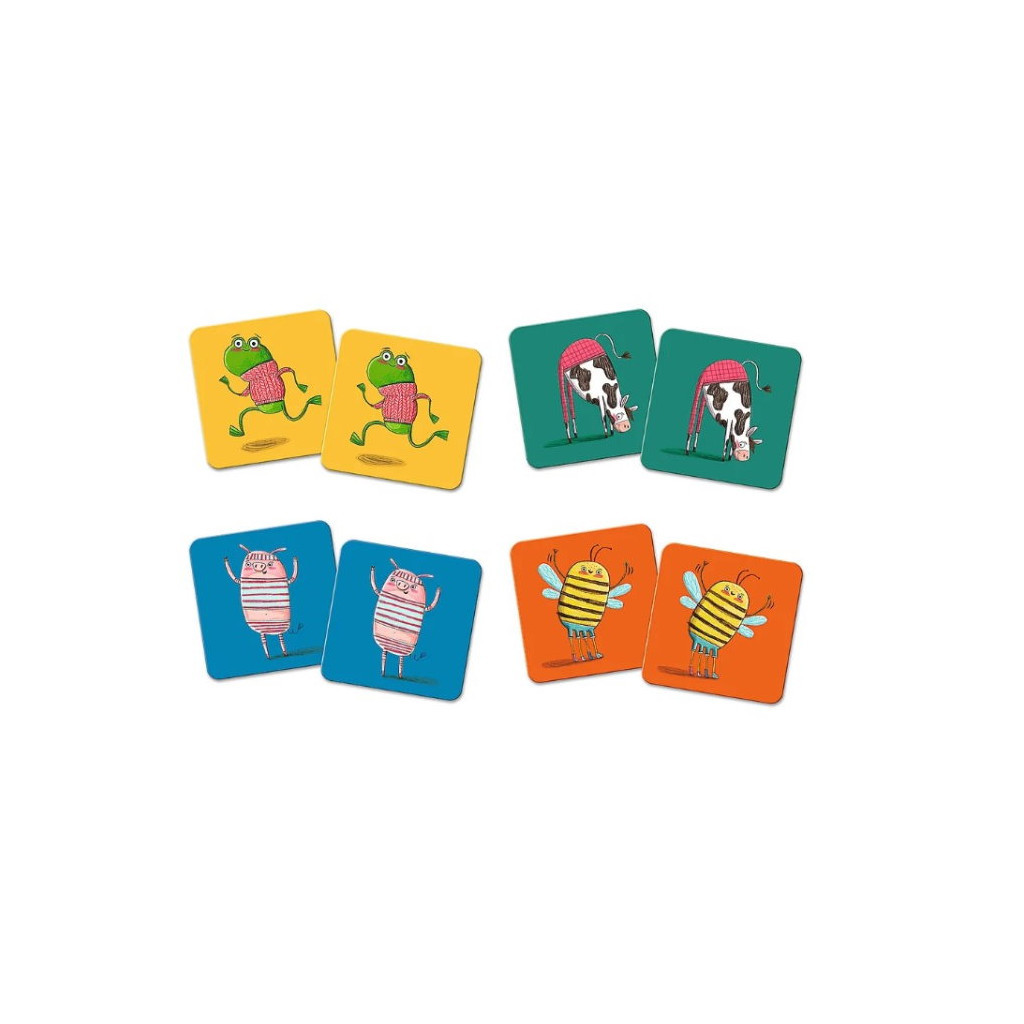 Настільна гра Trefl Мемо Класичні. Рухайся та грай (Memos Classic&plus. Move and play) (02271) - зображення 3