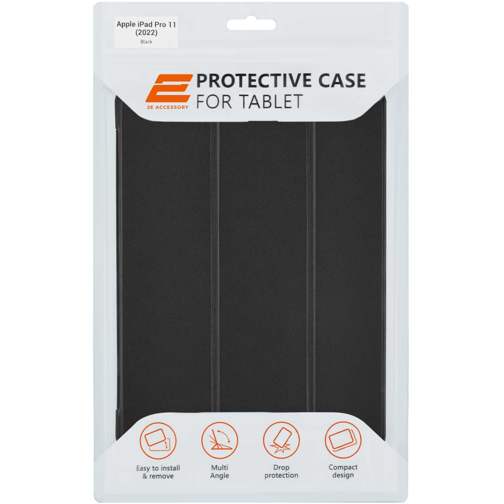 Чохол до планшета 2E Apple iPad Pro 11(2022), Flex, Black (2E-IPAD-PRO11-IKFX-BK) - зображення 5