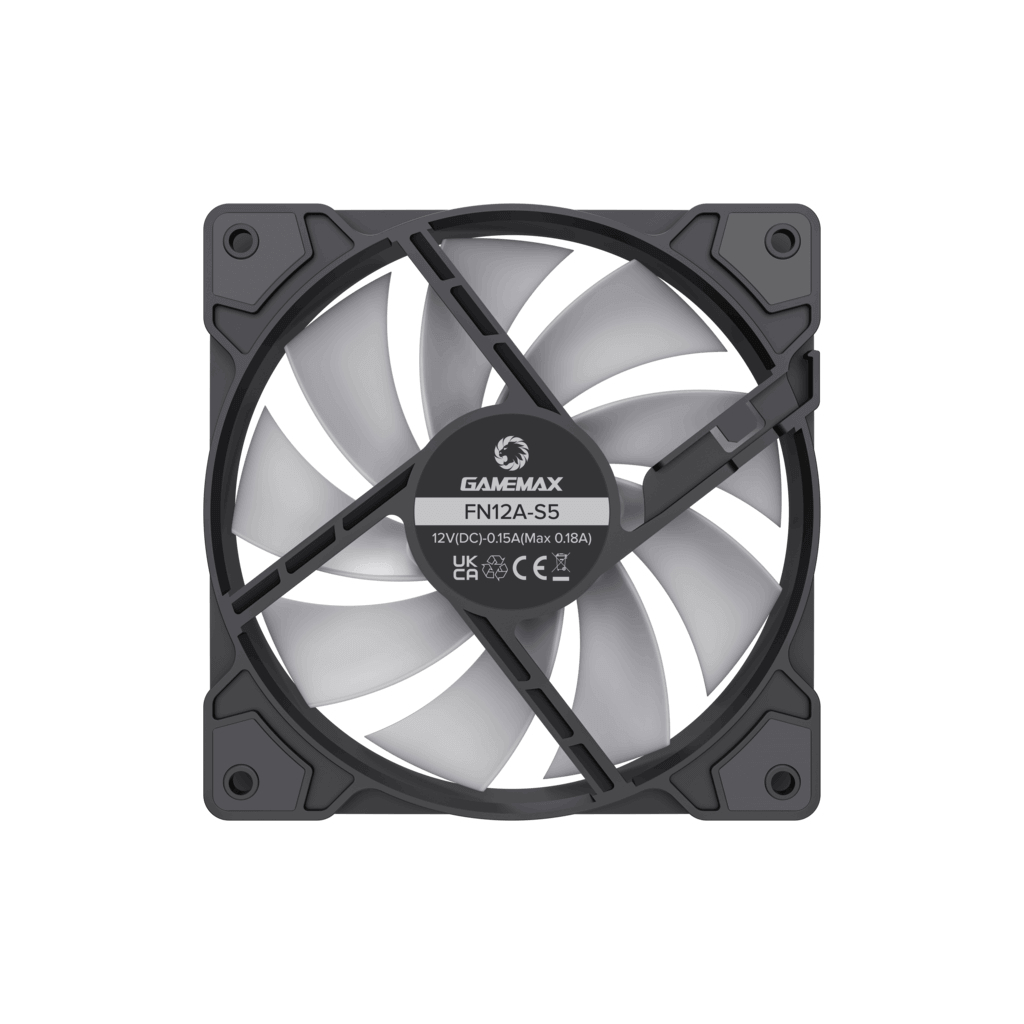 Кулер до корпусу Gamemax FN12A-S5 - зображення 8