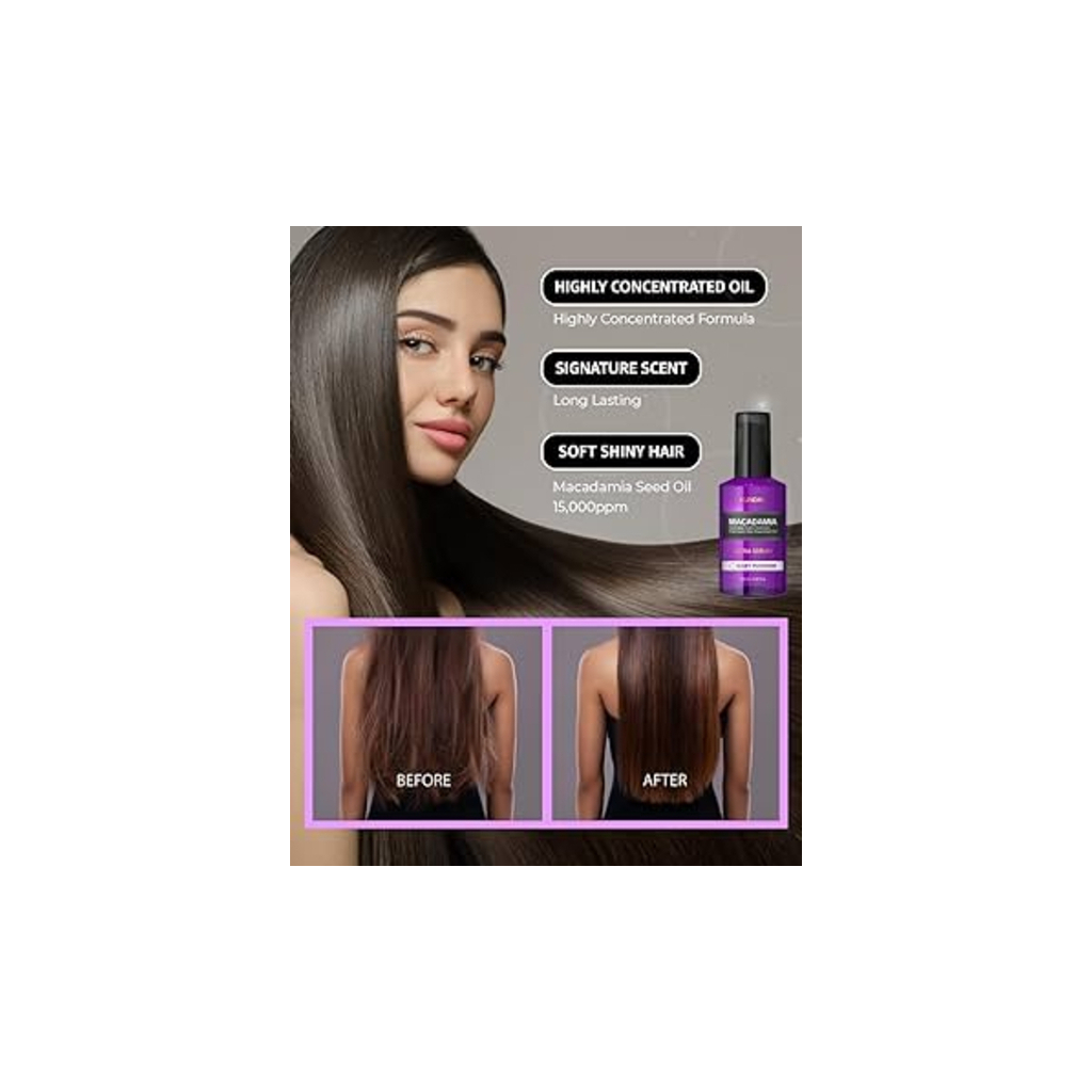 Сироватка для волосся Kundal Macadamia Ultra Serum Blackberry Bay 100 мл (8809568740883) - изображение 3