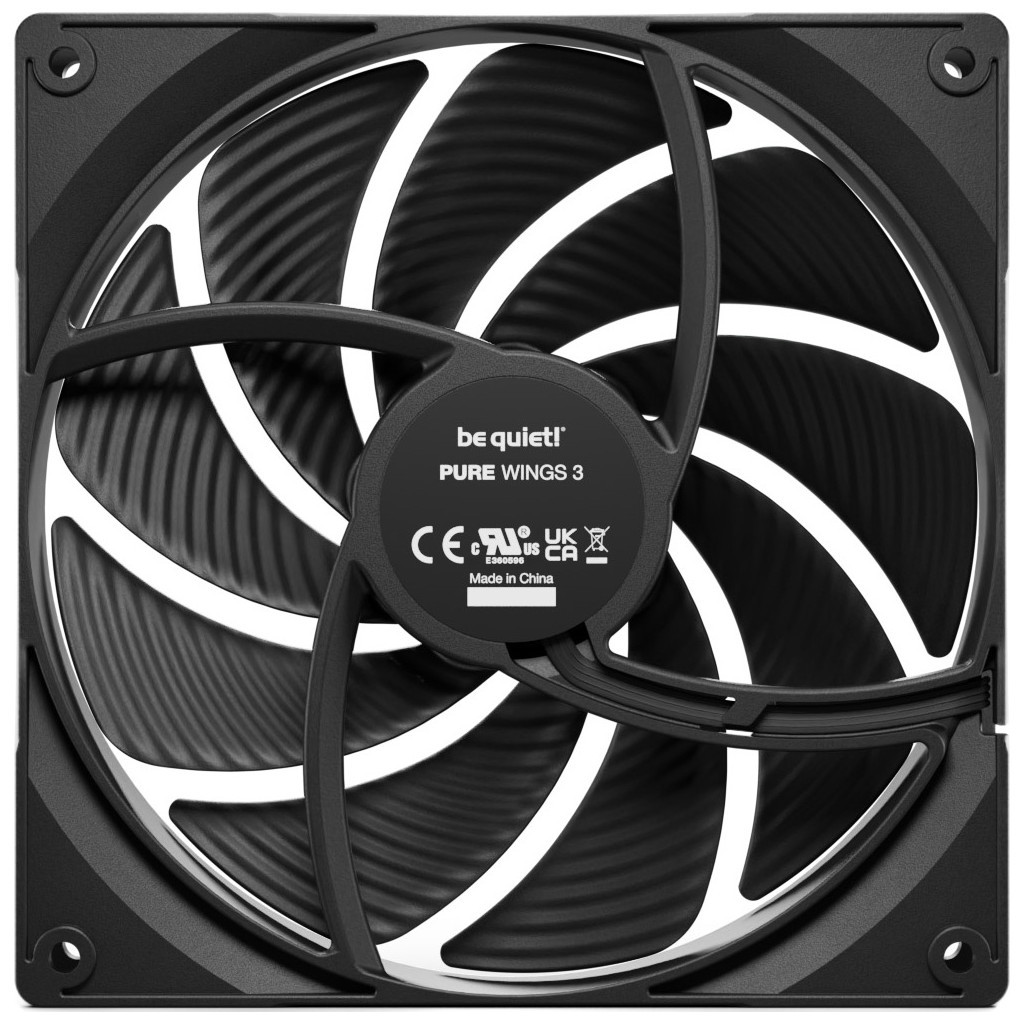 Кулер до корпусу Be quiet! PURE WINGS 3 140mm PWM high-speed (BL109) - зображення 4