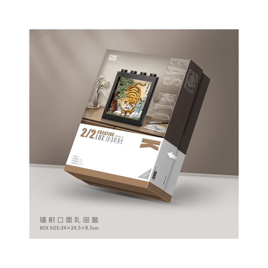 Конструктор LOZ Тигр (1906) - зображення 3