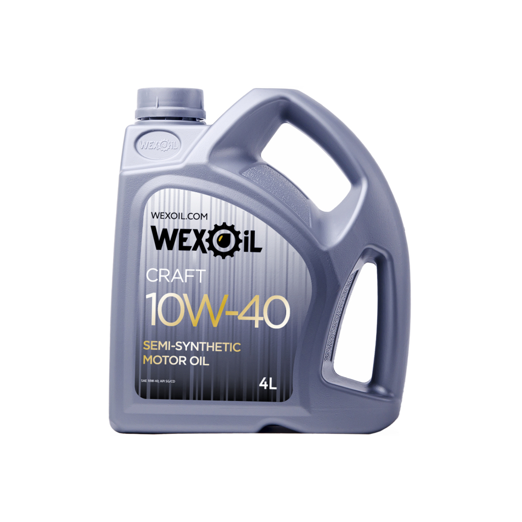 Моторна олива WEXOIL Craft 10w40 4л (WEXOIL_62561) - зображення 1