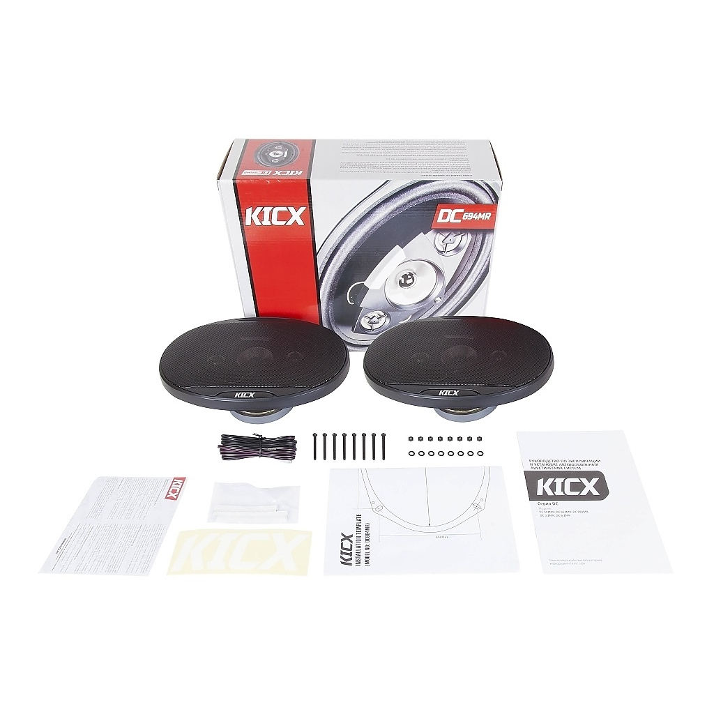 Коаксіальна акустика Kicx DC 694MR - зображення 5
