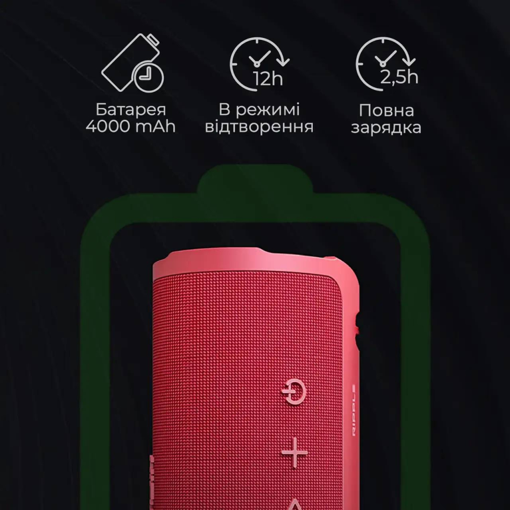 Акустична система HiFuture Ripple Red (ripple.red.) - зображення 4