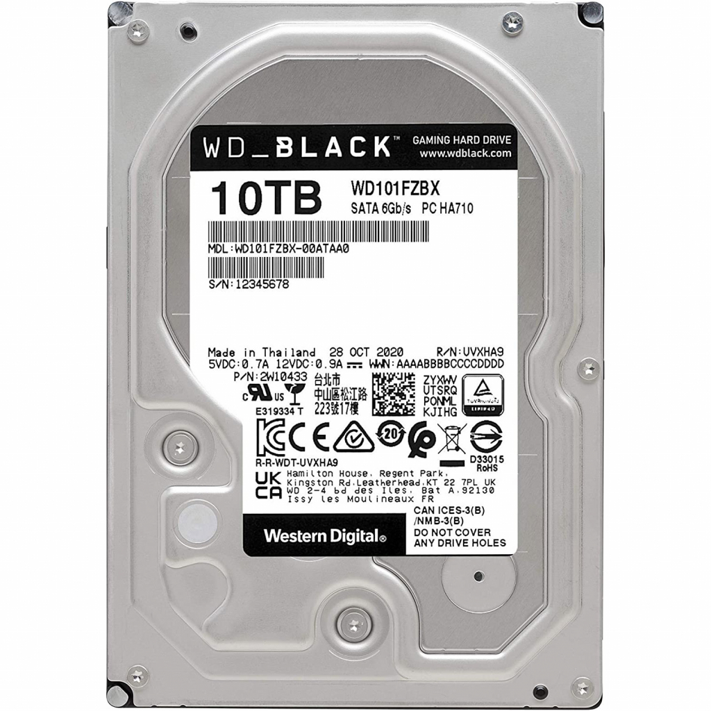 Жорсткий диск 3.5" 10TB WD (WD101FZBX) - зображення 3