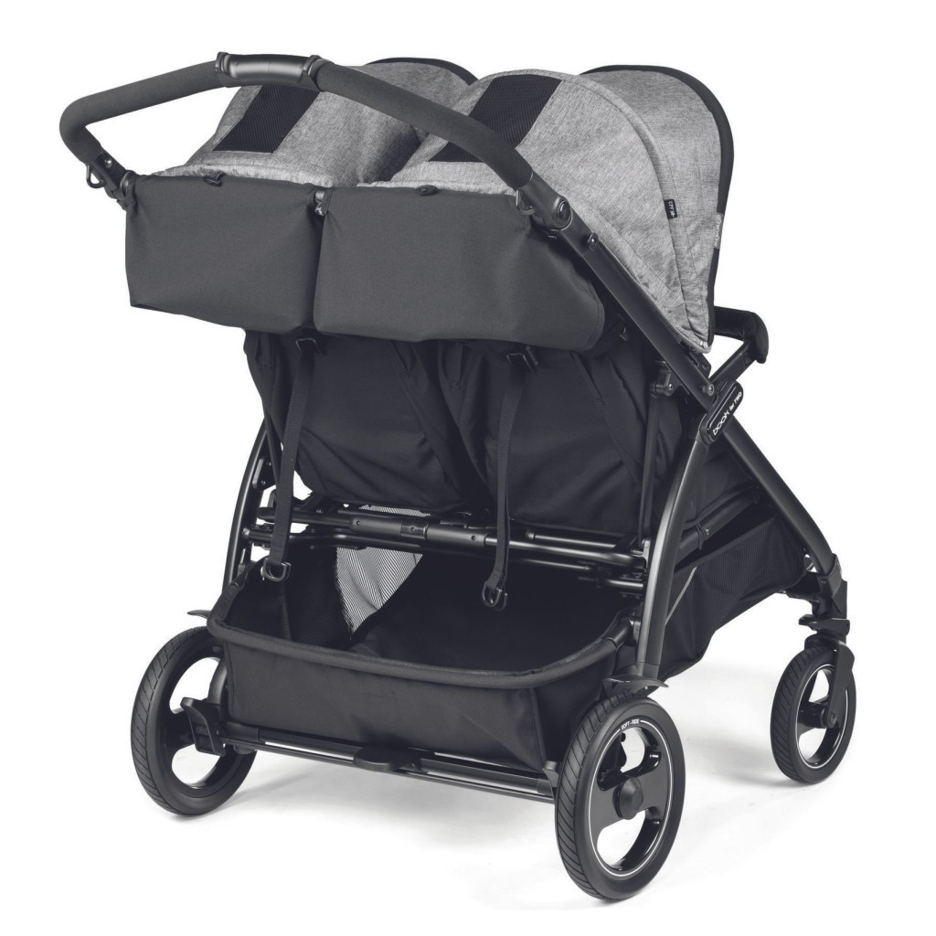 Коляска Peg-Perego Book for Two Cinder сіра (IP05280000GL53RO01) - зображення 3