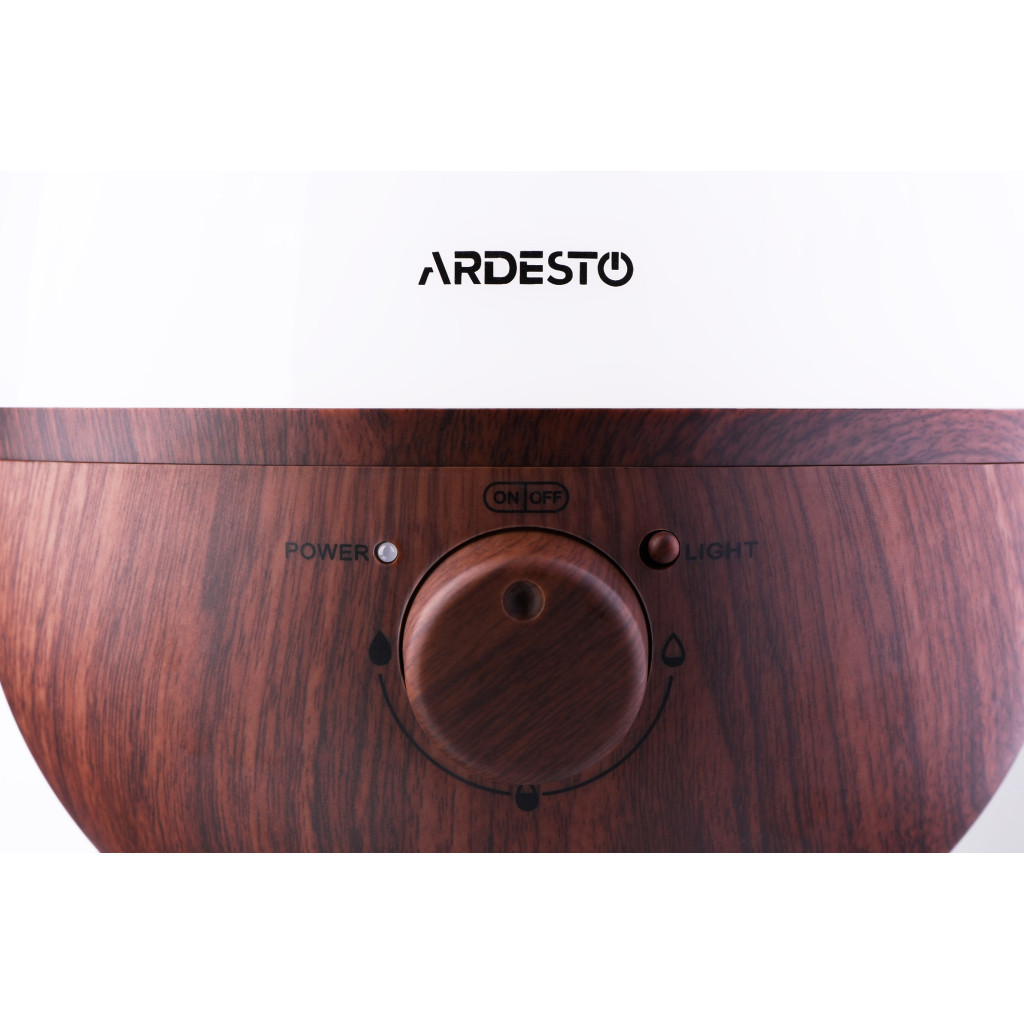 Зволожувач повітря Ardesto USHBFX1-2300-DARK-WOOD - зображення 4