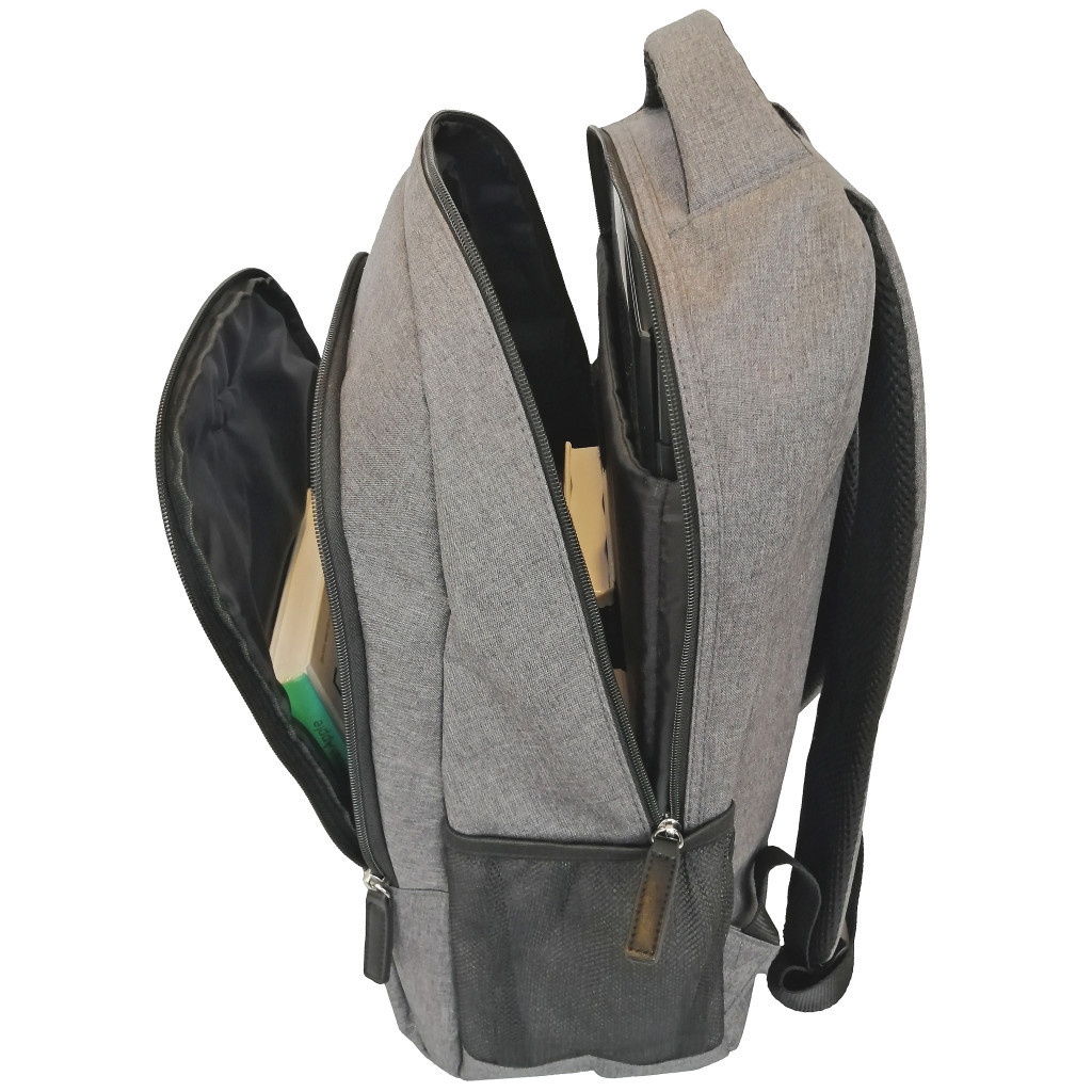 Рюкзак для ноутбука Porto 15.6" RNB-4005 GY (RNB-4005GY) - зображення 9