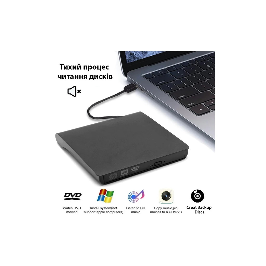 Оптичний привід DVD-RW Maiwo K525 - зображення 6
