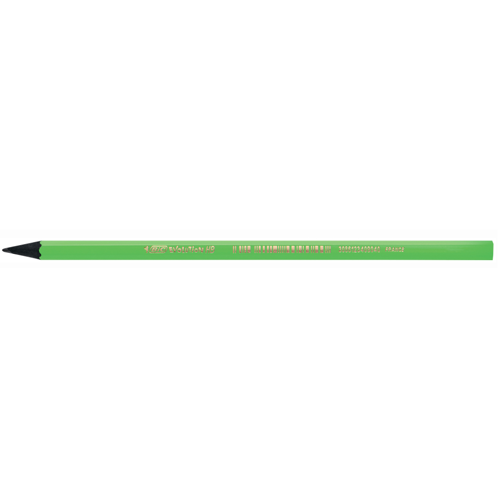 Олівець графітний Bic Evolution Fluo НВ (bc940757) - зображення 2