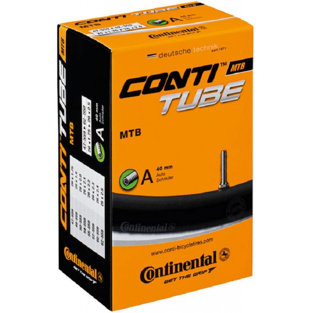 Велосипедна камера Continental MTB 28/29"x1.75-2.5 47-662 / 62-662 RE AV40mm (182171) - изображение 1
