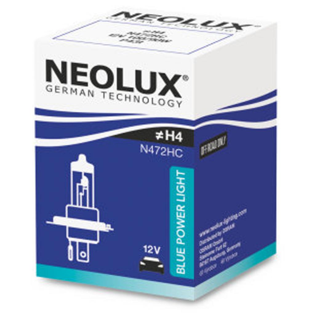 Автолампа Neolux галогенова 100/90W (N472HC) - зображення 2