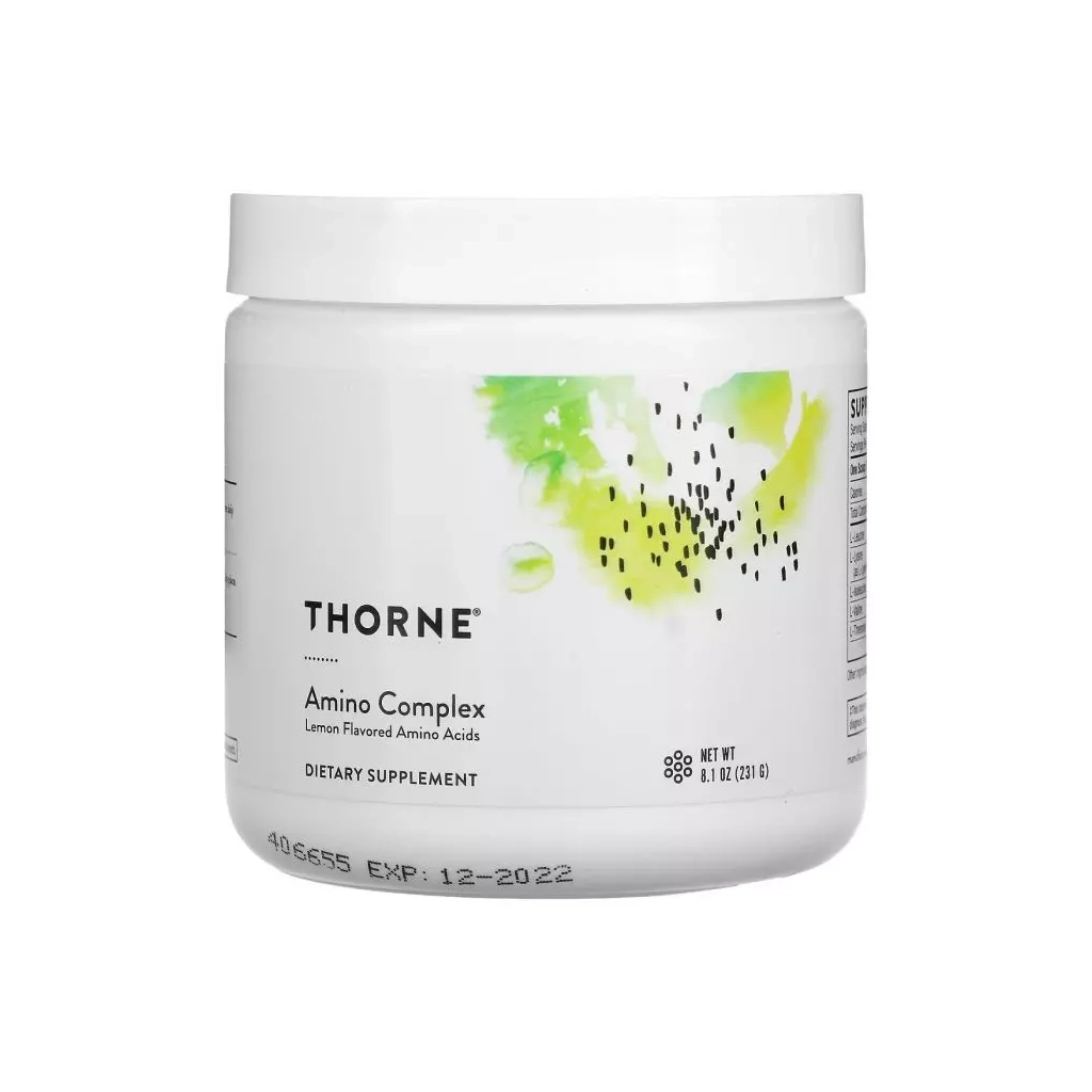 Амінокислота Thorne Research Комплекс амінокислот, смак лимону, Amino Complex, 231 г (THR-00366) - зображення 1
