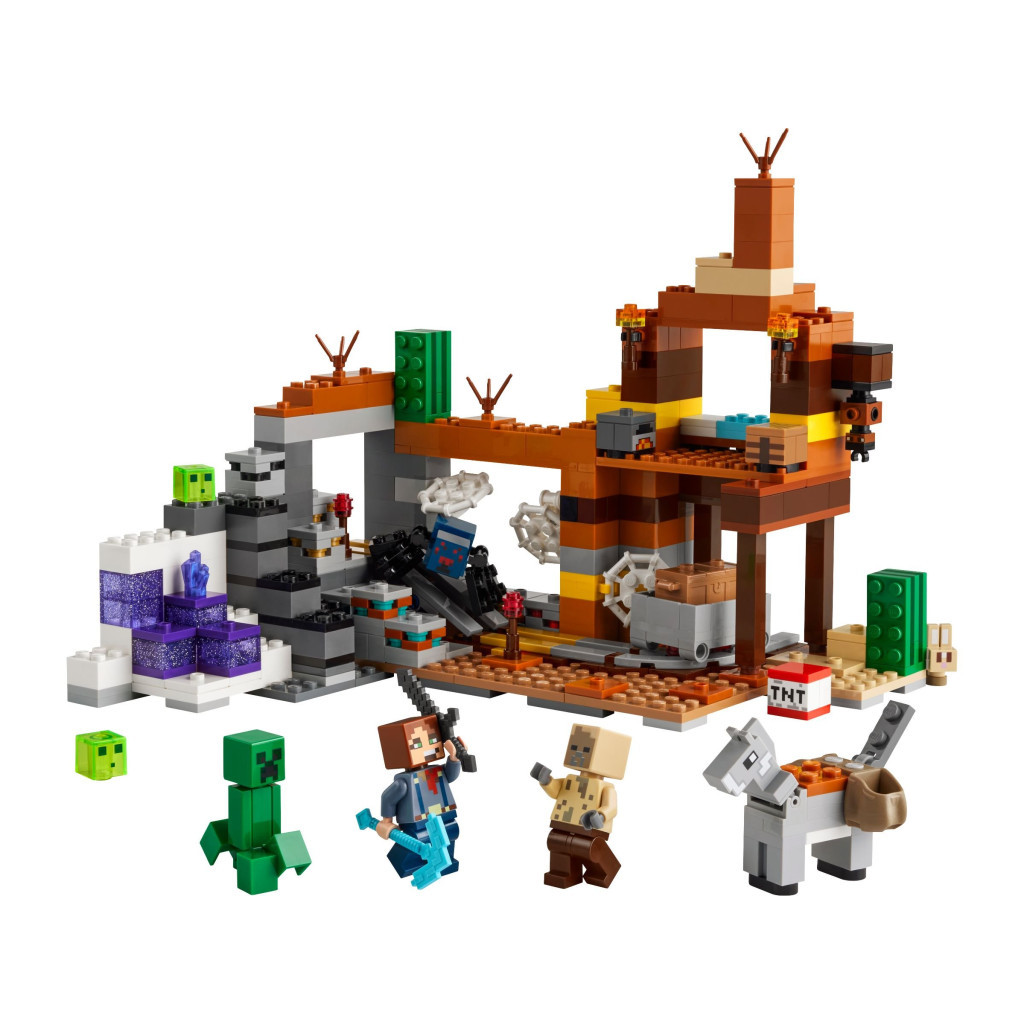 Конструктор LEGO Minecraft Покинута шахта у безплідних землях (21263) - зображення 2