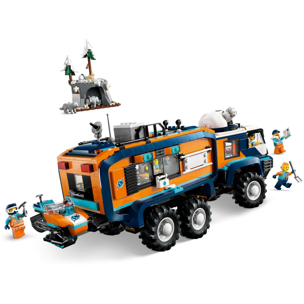 Конструктор LEGO City Арктична дослідна вантажівка з науковою лабораторією (60471) - зображення 3