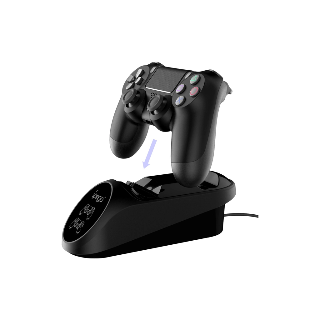 Зарядний пристрій iPega PG-9180 Для геймпадів PS4 Black (PG-9180) - зображення 3