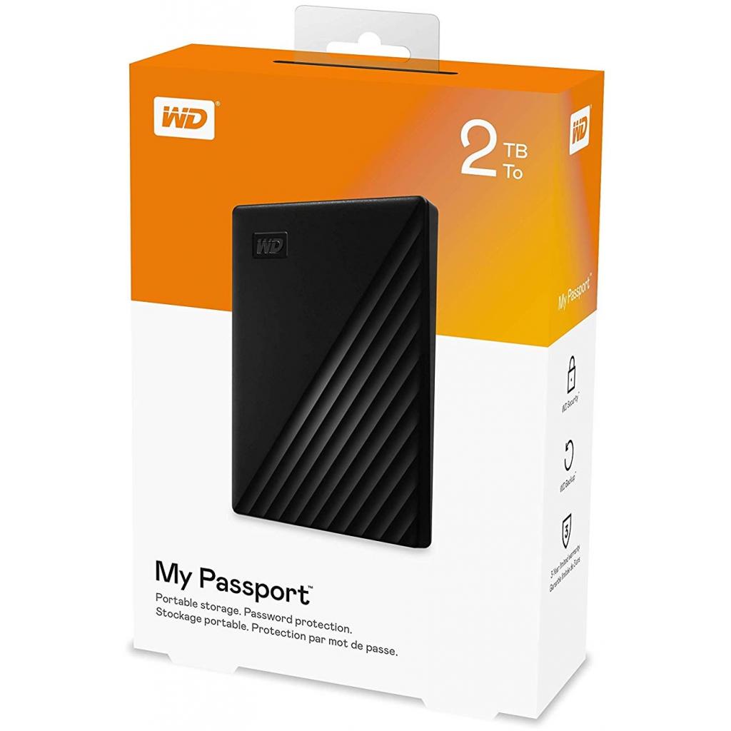 Зовнішній жорсткий диск 2.5" 2TB WD (WDBYVG0020BBK-WESN) - зображення 6