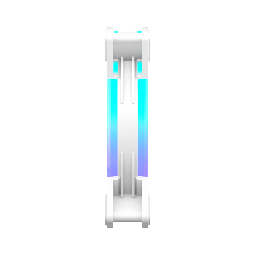Кулер до корпусу PcCooler F3 T120 ARGB White - зображення 3
