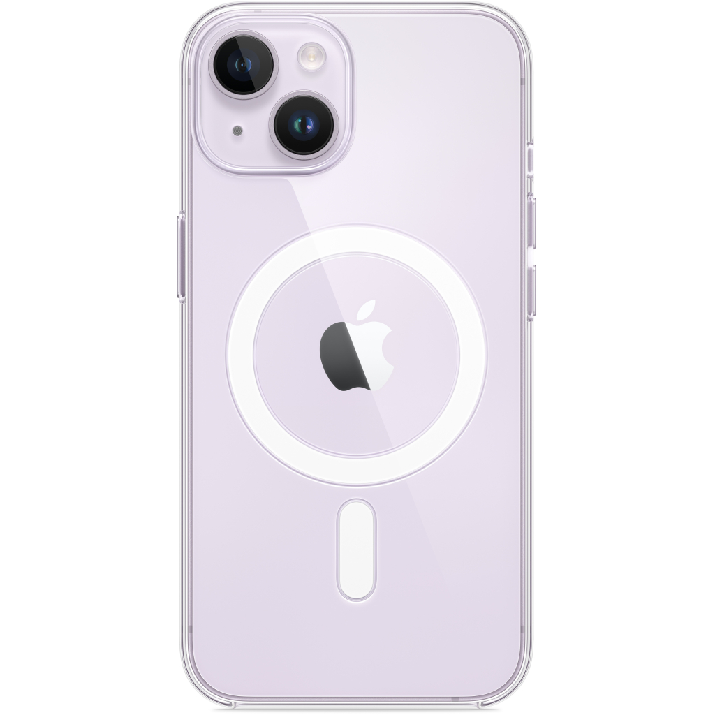 Чохол до мобільного телефона Apple iPhone 14 Clear Case with MagSafe,Model A2914 (MW5Q3ZE/A) - зображення 5