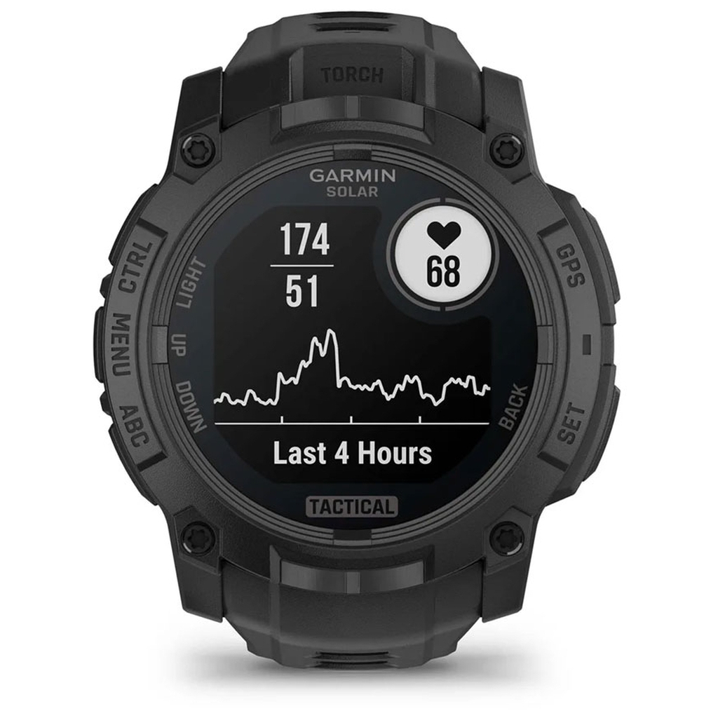 Смарт-годинник Garmin Instinct 3, Tactical, Solar, 50mm, Black,GPS смарт-годинник (010-02935-50) - изображение 9