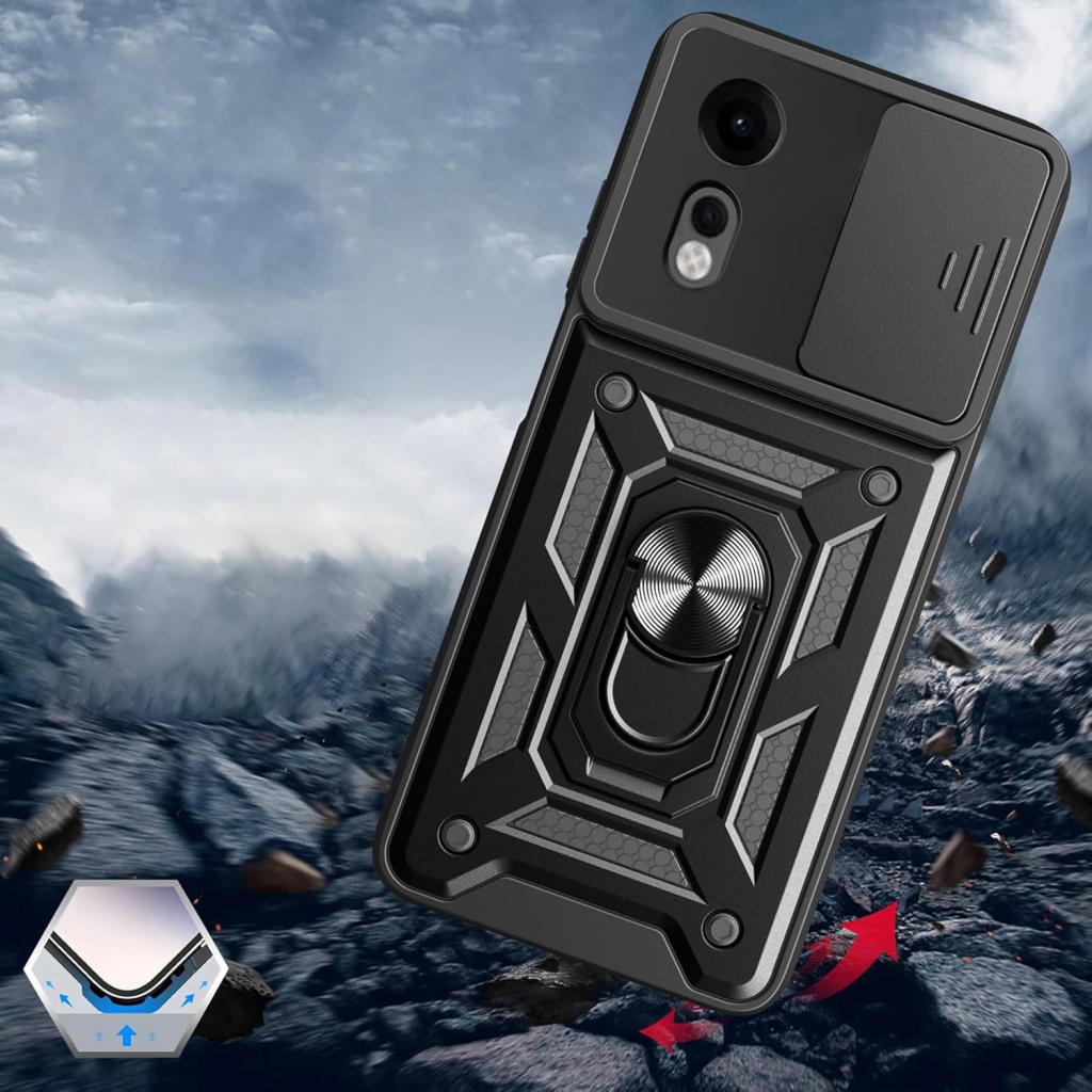 Чохол до мобільного телефона BeCover Military Nubia Neo 2 5G Black (713533) - зображення 4